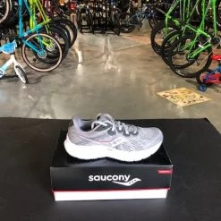 Womens Saucony Omni 20 Alloy/Quartz | Running