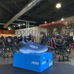 Men's Hoka Bondi 7 Ombre Blue/Provincial Blue Wide | Running