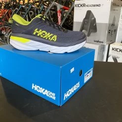 Menâ€™s Hoka Bondi 7 Odyssey Grey/Deep Well | Running