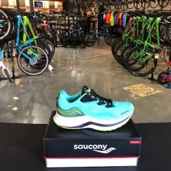 Womens Saucony Endorphin Shift 2 Cool Mint/Acid | Running