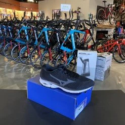 Mizuno Men's Wave Rider Waveknit 3 Dark Shadow | Running