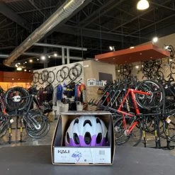 Kali Pace Matte White/Purple | Commuting Helmets