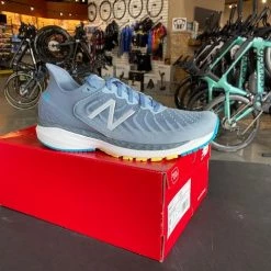 Men's New Balance Fresh Foam 860T11, Grey Blue With Virtual Sky | Running