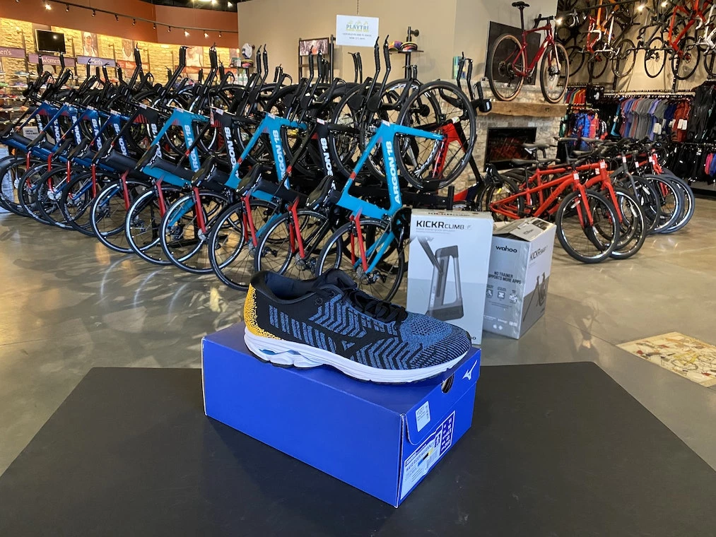 Mizuno Men's Wave Rider Waveknit 3 Moroccan Blue-Black | Running 3 Mizuno Men's Wave Rider Waveknit 3 Moroccan Blue-Black | Running