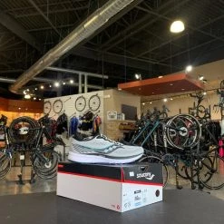 Men's Saucony Ride 14 Fog/Black/Storm | Running