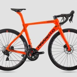 Pinarello Paris Disk Shimano 105 Orange Matt 2022 | Road Bikes