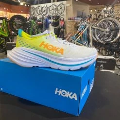 Menâ€™s Hoka BONDI X WHITE / EVENING PRIMROSE | Running