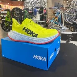 Menâ€™s Hoka Carbon X 2; EVENING PRIMROSE / FIESTA | Running